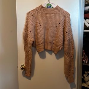 Like New Cropped Knit Sweater *WILFRED*